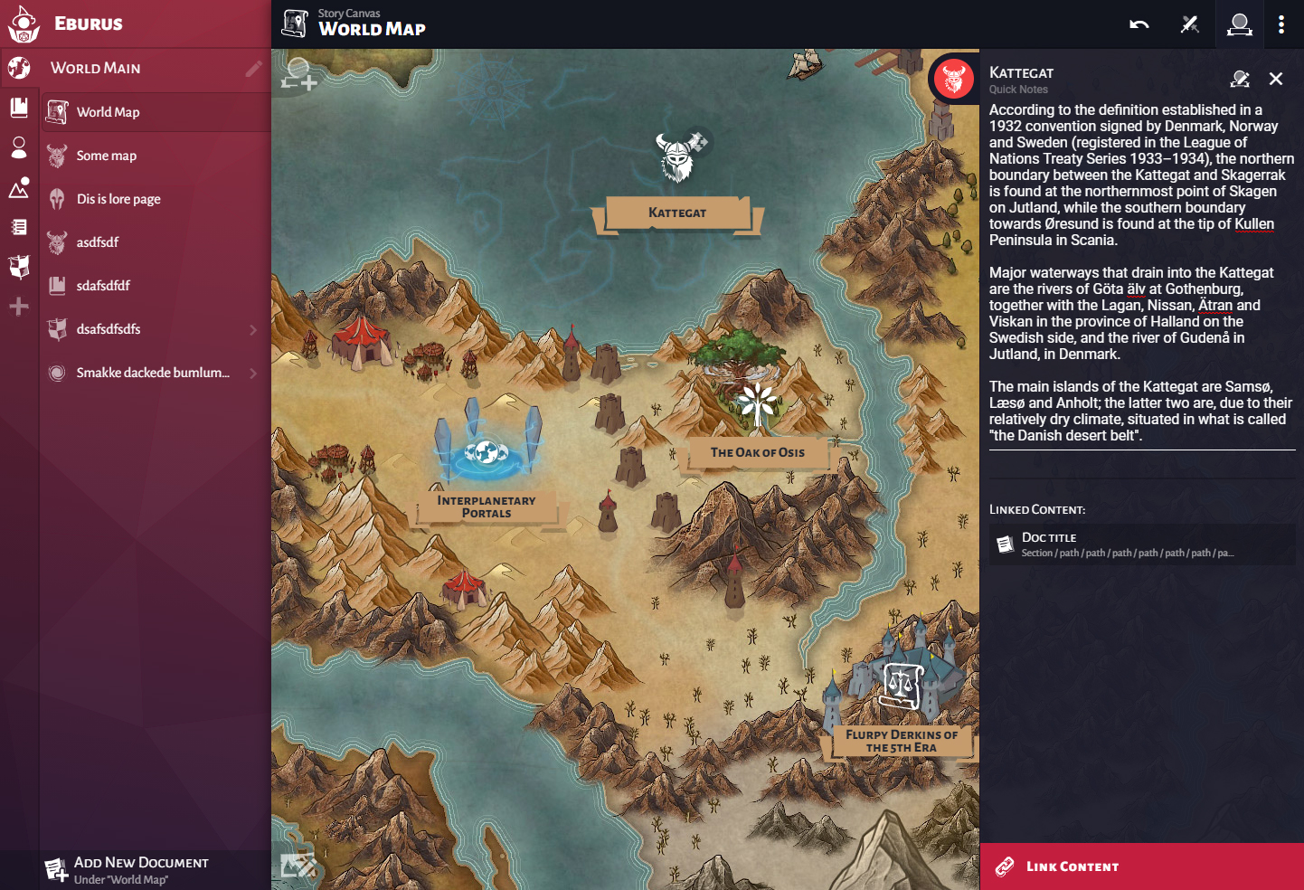 loremaster.io-Story-Canvas-Node-Panel-quick-access-interactive-map