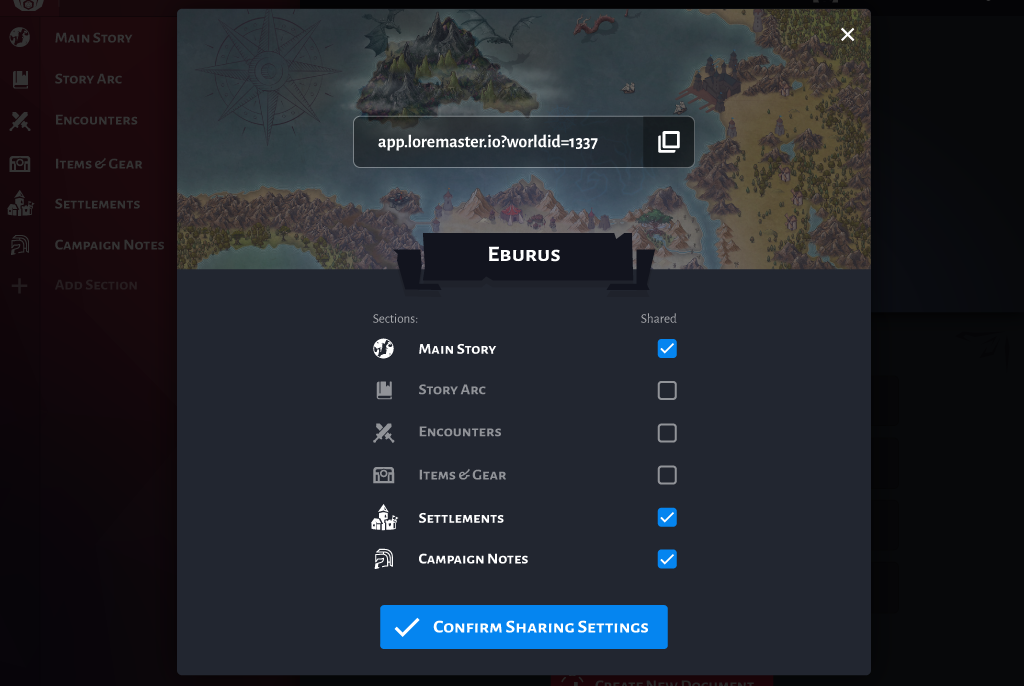 Road Map - LoreMaster.io
